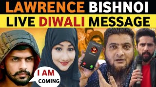 LAWRENCE BISHNOI VIRAL VIDEO OF DIWALI NADEEM KHAN amp SHABNAM LIVE WITH SOHAIB CHAUDHRY REAL TV [upl. by Krahling]