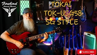 TOKAI TOKUSG58 SG STYLE [upl. by Ralyks]