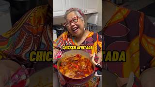 Mama LuLu Cooks Chicken Afritada cookinginshorts [upl. by Akilegna]