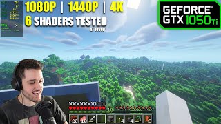 GTX 1050 Ti  Minecraft  1080p 1440p 4K  With and without Shaders  EP6 [upl. by Dagney859]