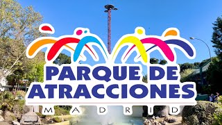 4K PARQUE DE ATRACCIONES DE MADRID [upl. by Ez1]