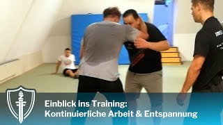 Einblick ins Training Kontinuierliche Arbeit und Entspannung  Systema Berlin [upl. by Gievlos952]