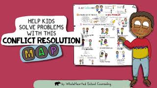 Conflict Resolution Strategies for Kids by WholeHearted School Counseling [upl. by Analra]