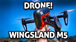 299 Camera Drone Wingsland M5 REVIEW [upl. by Orest]