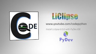 Install Liclipse 600 with PyDev IDE [upl. by Trever484]