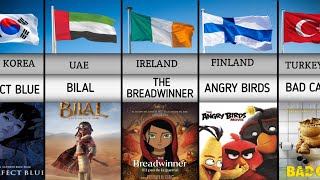 Animation Movie From Different Countries [upl. by Terti]