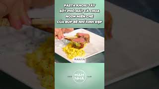 PASTA KHOAI TÂY SỐT PHÔ MÁT CÀ CHUA NGON MIỄN CHÊ CỦA BÚP BÊ NHÍ XINH ĐẸP masterchef junior [upl. by Grosz]