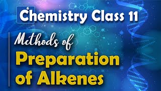 Methods of Preparation of Alkenes  Alkenes  Chemistry Class 11 [upl. by Swain]