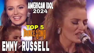 American Idol 2024 TOP 5 Dance Song  Emmy Russell “Shut up and Dance” a Song by Walk the Moon [upl. by Jocko]