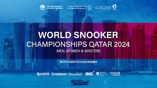 IBSF  WORLD CHAMPIONSHIPS MEN QATAR 2024  DAY 8 [upl. by Dominique302]