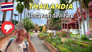 10 Cose da NON fare PRIMA di Andare in THAILANDIA ❌ ✅ [upl. by Hubsher]