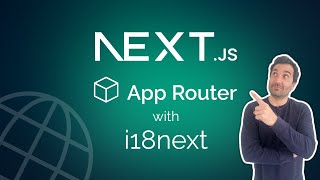 Nextjs App Router with i18next Internationalization Tutorial [upl. by Kenlay]