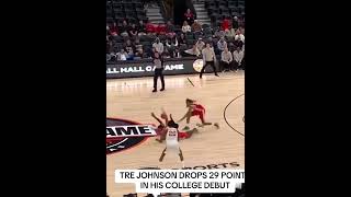 Tre Johnson is a bucket 😤🔥🔥ncaabasketball ncaa texas basketball sports nb [upl. by Kirst]