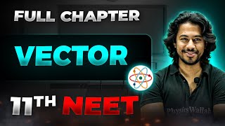 Vector FULL CHAPTER  Class 11th Physics  Arjuna NEET [upl. by Ahsaek]