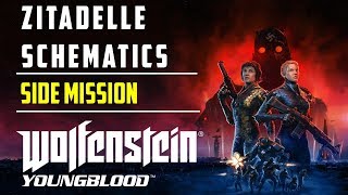 Zitadelle Schematics  Side Mission  Wolfenstein Youngblood [upl. by Noroj753]