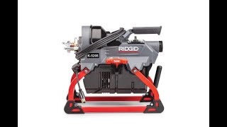 How To Use RIDGID® K5208 Cord Management [upl. by Acinaj]