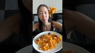 In LOVE with instant mac and cheese from Goodles🫶🏼😋 mukbang eating asmreating macandcheese [upl. by Dunaville297]