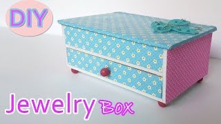 How to make a Jewelry box  Ana  DIY Crafts [upl. by Asher297]