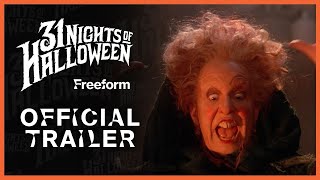 31 Nights of Halloween  Official Trailer  Freeform [upl. by Anattar977]