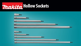 MAKITA Hollow Sockets [upl. by Amalburga]