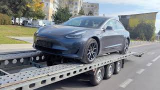 Tesla Model 3 Long Range 2019 пристигане [upl. by Asen770]