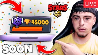 🔴LIVE RECORD DE TROFE PE CONTUL PRINCIPAL  BRAWL STARS ROMANIA [upl. by Dreddy316]