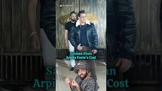 Cost of Salman Khan Panvel Farmhouse Arpita Farms bollywood salmankhan arpitakhan farmhouse [upl. by Eceela575]