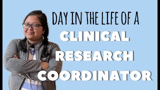 Day in the life of a clinical research coordinator CRC  in 2024 [upl. by Weisman]