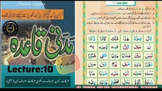 Madni qaidaHarkaat tanveen huroof e madakhari harkatahuroof e leen masq [upl. by Cupo]