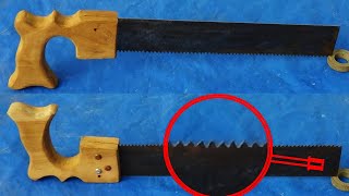 How to make a Hand saw blade [upl. by Atinrev]