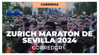 🔥 ASÍ FUE EL ZURICH MARATÓN DE SEVILLA 2024 🔥  CORREDOR [upl. by Arin]