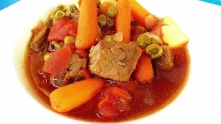 Slow Cooker Beef Stew Recipe  TENDER AND JUICY [upl. by Zeta]