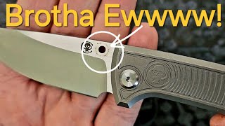 Knife Unboxing Video Goes Off The Rails Chaves RCK9 [upl. by Oxley]