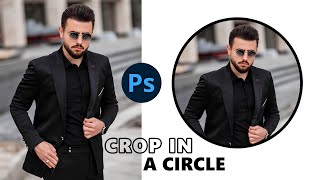 How To Crop In a Circle In Photoshop Easy 3 Methods [upl. by Altheta]