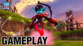 COTV  Skylanders SCARLET NINJINI Gameplay Commentary [upl. by Saiff340]