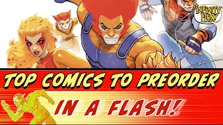 Top Comics to Preorder in a Flash 10 Comics amp Covers to Preorder Now in Just 7 Minutes for 114 [upl. by Ailugram]