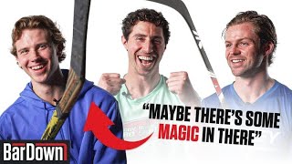 NHL PLAYERS REVIEW ICONIC OLD HOCKEY STICKS [upl. by Micro72]