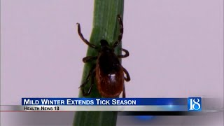 Mild winter extends tick season [upl. by Kcira]