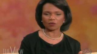 The View 01 29 09 Condoleezza Rice P2 [upl. by Kerge705]