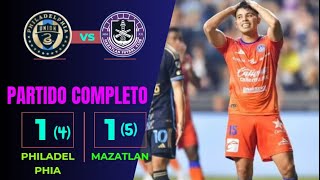 🔥 CAÑONEROS SIN FUSIL 🔥 MAZATLAN ELIMINADO LEAGUES CUP EN PENALES  RESUMEN PARTIDO recreacion [upl. by Kruger]