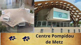 Visite du centre Pompidou de Metz moselle [upl. by Hennahane271]