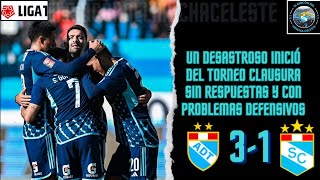 Análisis  ADT VS Sporting Cristal  Un mal arranque de torneo clausura [upl. by Elitnahc]