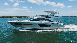 Cruisers Yachts 2023 60 Cantius Fly Walkthrough  Gregg Kopp  MarineMax Miami [upl. by Nerred]