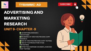 Advertising and Marketing Research Unit9 Chapter 9 Advertising Research [upl. by Selima]