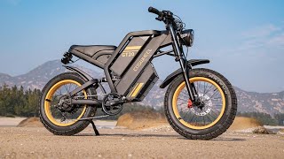 COSWHEEL GT20 Electric Bike 1500W Motor 48V 25Ah Removable Battery 20quot x 40 Fat Tire Electric Bike [upl. by Marou256]