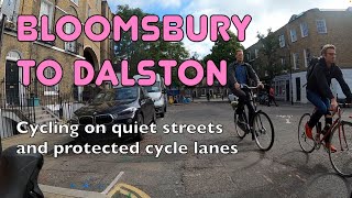 The best way to cycle from Bloomsbury to Dalston faster than the Tube [upl. by Inobe]