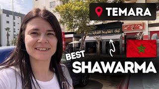 The Best Shawarma in Morocco [upl. by Anirpas]