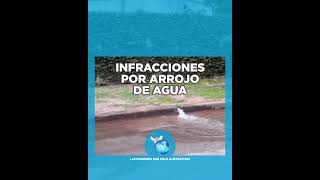 Infracciones por Arrojo de Agua [upl. by Goldie916]