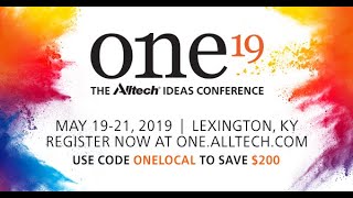 🧪🏇 MoxieTalk On LocationAlltech ONE Summit 🏇🧪 [upl. by Ttelrahc]