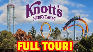 Knotts Berry Farm FULL TOUR  Everything You Need To Know About Knotts Berry Farm Before You Go [upl. by Anisamoht]